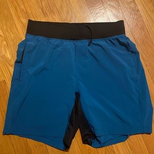 7” Liner less Lululemon men’s shorts